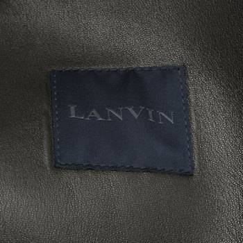 бирка Кожаная куртка Lanvin
