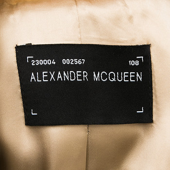 бирка Пальто Alexander McQueen