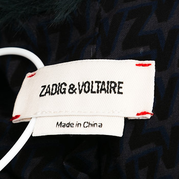 бирка Шуба Zadig & Voltaire