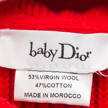 бирка Кардиган Baby Dior