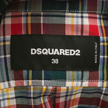 бирка Рубашка Dsquared2