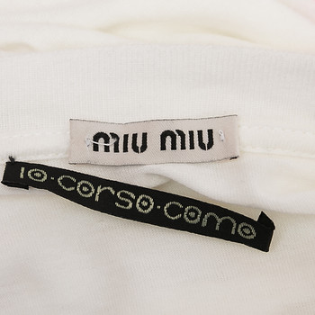 бирка Футболка Miu Miu