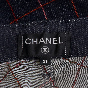 бирка Джинсы Chanel