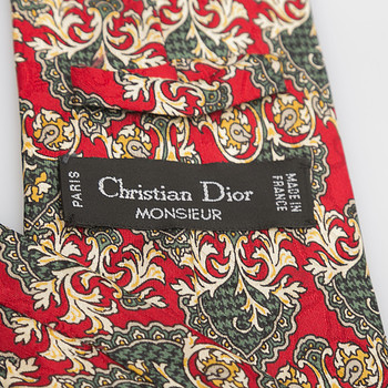 бирка Галстук Christian Dior