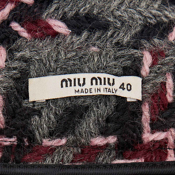 бирка Юбка Miu Miu