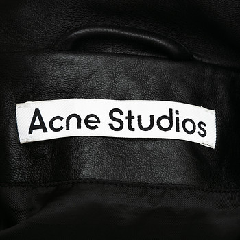 бирка Кожаная куртка Acne Studios