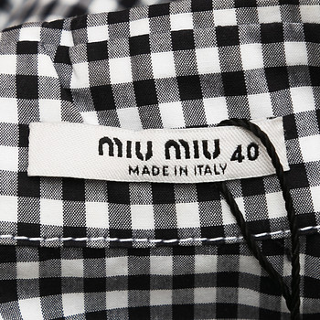 бирка Рубашка Miu Miu