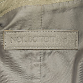 бирка Кожаная куртка Neil Barrett