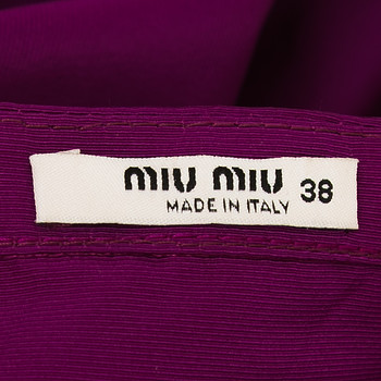 бирка Платье Miu Miu