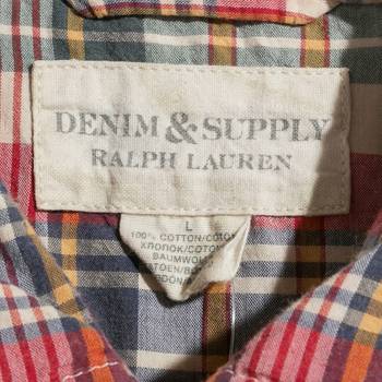 бирка Рубашка Denim & Supply by Ralph Lauren