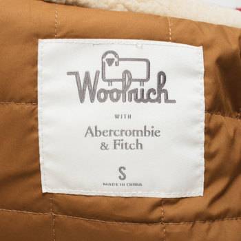бирка Полупальто Woolrich with Abercrombie & Fitch