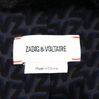 бирка Шуба Zadig & Voltaire