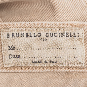 бирка Джинсы Brunello Cucinelli