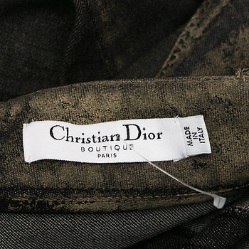 бирка Джинсы Christian Dior