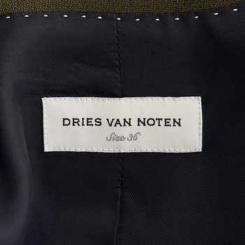 бирка Пиджак Dries Van Noten