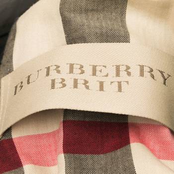 бирка Кожаная куртка Burberry Brit