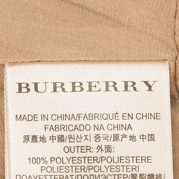 бирка Платье Burberry