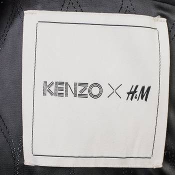 бирка Пуховик H&M х Kenzo