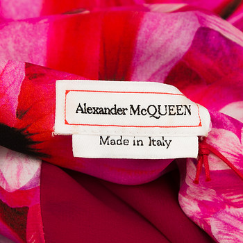 бирка Платье Alexander McQueen