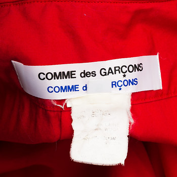 бирка Рубашка Comme des Garcons