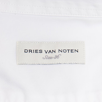бирка Рубашка Dries Van Noten