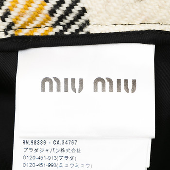 бирка Юбка Miu Miu