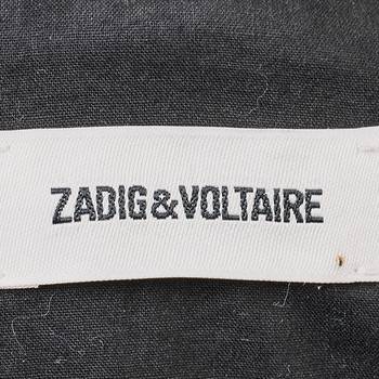 бирка Кожаная куртка Zadig & Voltaire