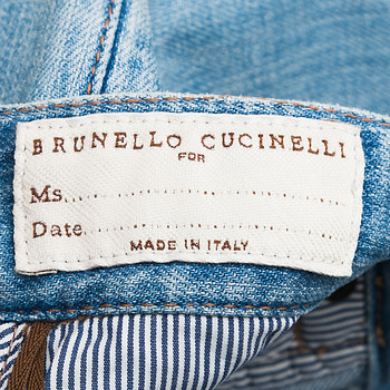 бирка Джинсы Brunello Cucinelli