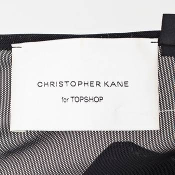 бирка Платье Topshop x Christopher Kane