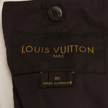 бирка Куртка кожаная Louis Vuitton