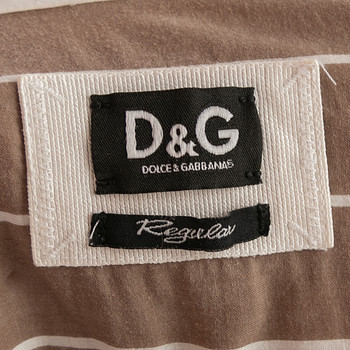 бирка Рубашка D&G