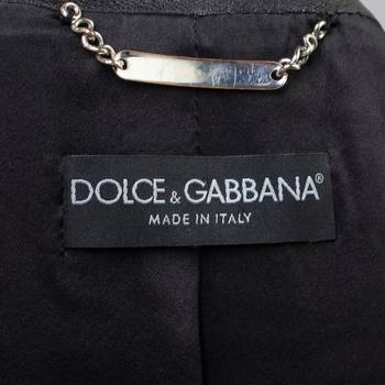 бирка Кожаная куртка Dolce & Gabbana