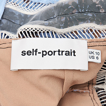 бирка Платье Self-Portrait
