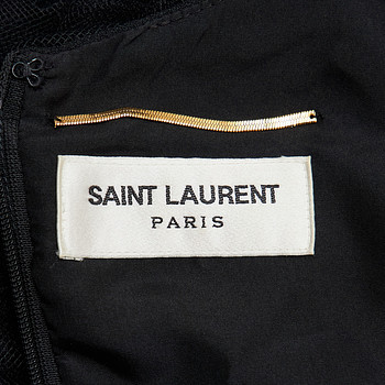 бирка Платье Saint Laurent