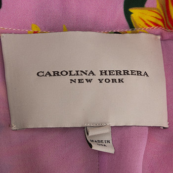 бирка Платье Carolina Herrera