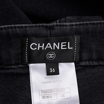 бирка Джинсы Chanel