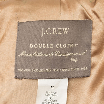 бирка Пальто J.Crew
