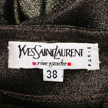 бирка Платье Yves Saint Laurent