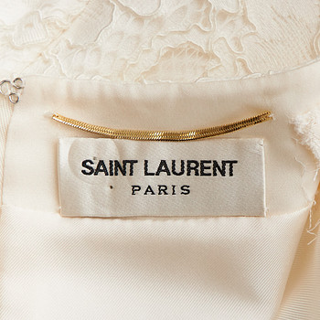 бирка Платье Saint Laurent