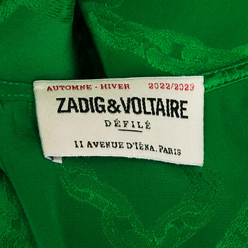 бирка Платье Zadig & Voltaire