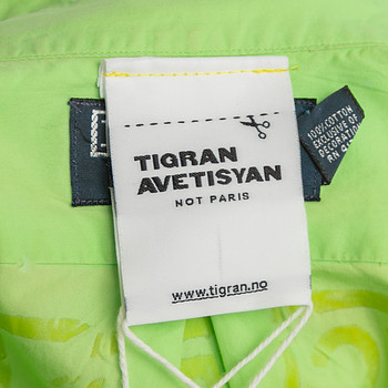 бирка Рубашка Tigran Avetisyan x SFS