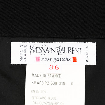 бирка Платье Yves Saint Laurent