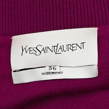 бирка Жилет Yves Saint Laurent