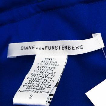 бирка Платье Diane von Furstenberg