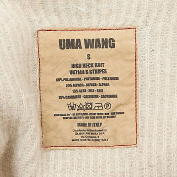 бирка Свитер Uma Wang