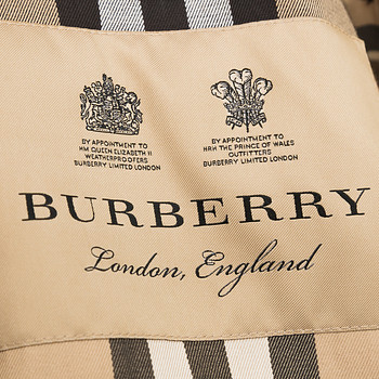 бирка Плащ Burberry