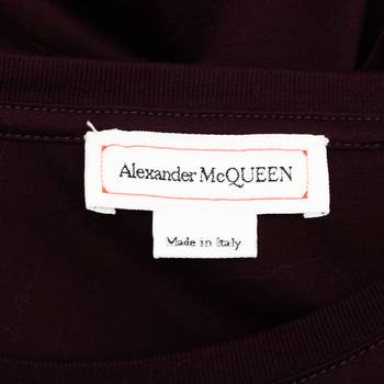 бирка Футболка Alexander McQueen