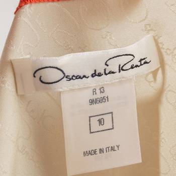 бирка Платье Oscar de la Renta