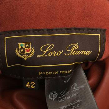 бирка Куртка кожаная Loro Piana
