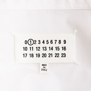 бирка Рубашка Maison Margiela